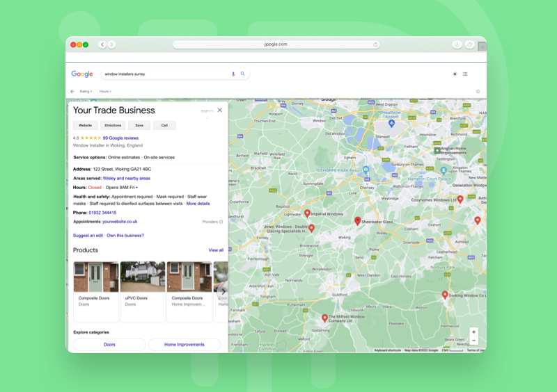 How to set-up Google Business listing for Trade Businesses?